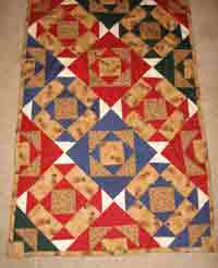 Shoebox Quilted Table Runner